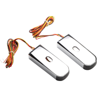 (image for) Fender Strut LED Marker Lights Chrome/Amber/Smoke Dyna