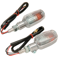 (image for) Polished Oblong Marker Light (Dual Filament, Clear)