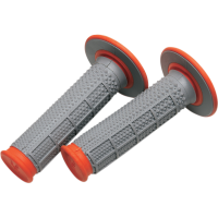 (image for) Renthal Tapered Dual-Compound Grips - Orange