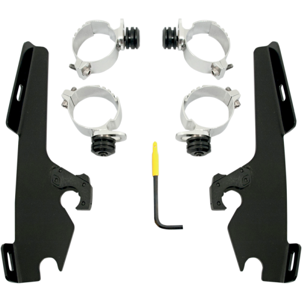 (image for) MEMPHIS SHADES HD Black Trigger-Lock Mount Kit