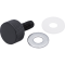 (image for) Seat Thumbscrew Black