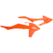 (image for) Radiator Shroud/Louver - Orange 16