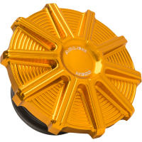 (image for) Arlen Ness 10-Gauge Vented Gas Cap - Gold Anodized