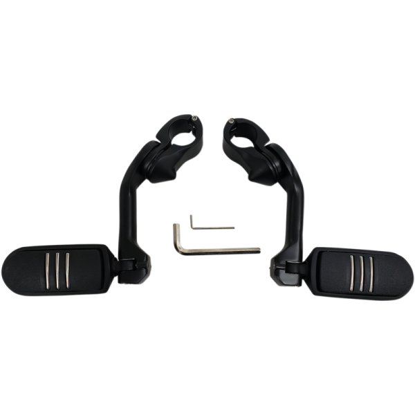 (image for) RIVCO PRODUCTS Matte Black w/ Custom Pegs, 5" Arms