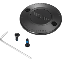 (image for) Timing Cover Black w/ Figurati Designs logo