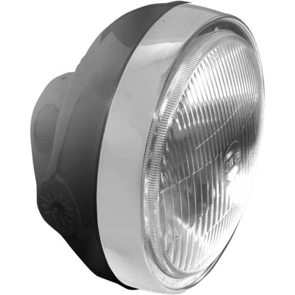 EMGO 6 1/4" Classic Side-Mount Headlight Assembly