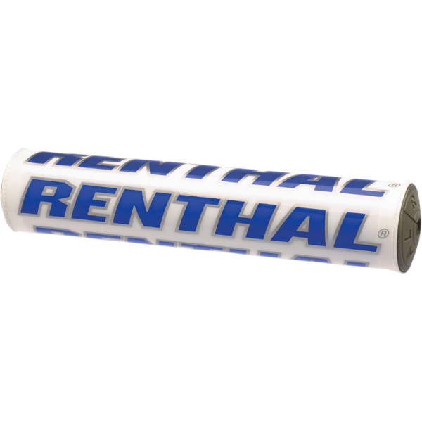 (image for) Renthal SX Crossbar Pad 10" - White/blue