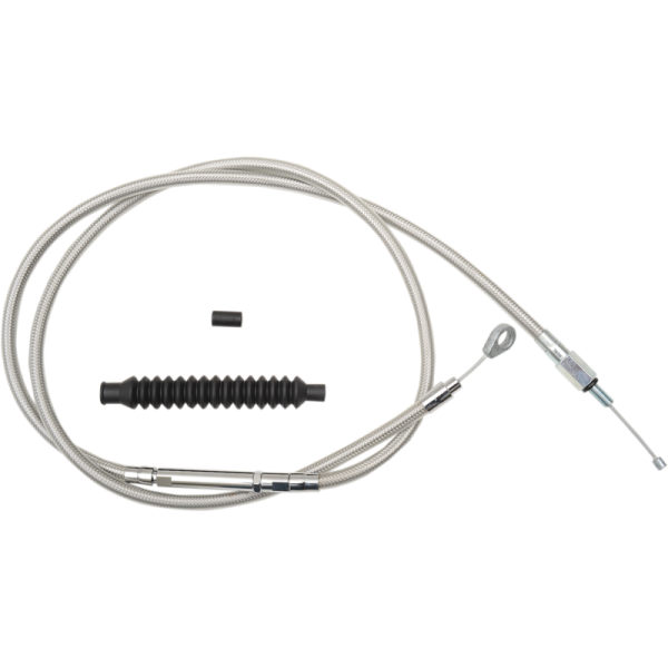 (image for) LA Choppers Stainless Braided Clutch Cable/Line