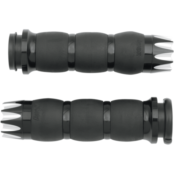 (image for) AVON GRIPS Velvet Air Grips Excalibur Black Anodized