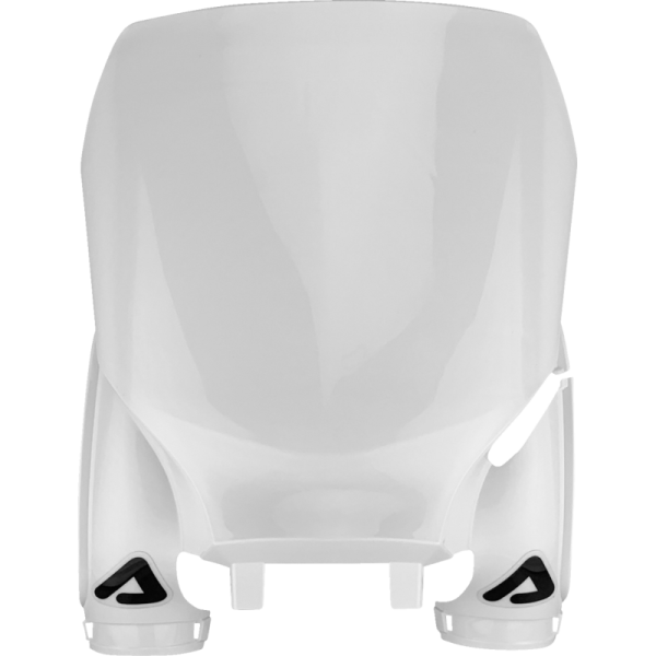 (image for) Acerbis Raptor Front Number Plate - Yamaha YZ250F 24-26, YZ450F 23-25, YZ450FX 24-26 - White