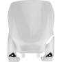 (image for) Acerbis Raptor Front Number Plate - Yamaha YZ250F 24-26, YZ450F 23-25, YZ450FX 24-26 - White