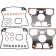 (image for) Genuine James Rocker Box Gasket Kit 0934-1849
