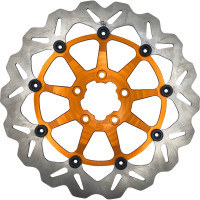 (image for) 13" Full-floating Rotor, Orange Carrier