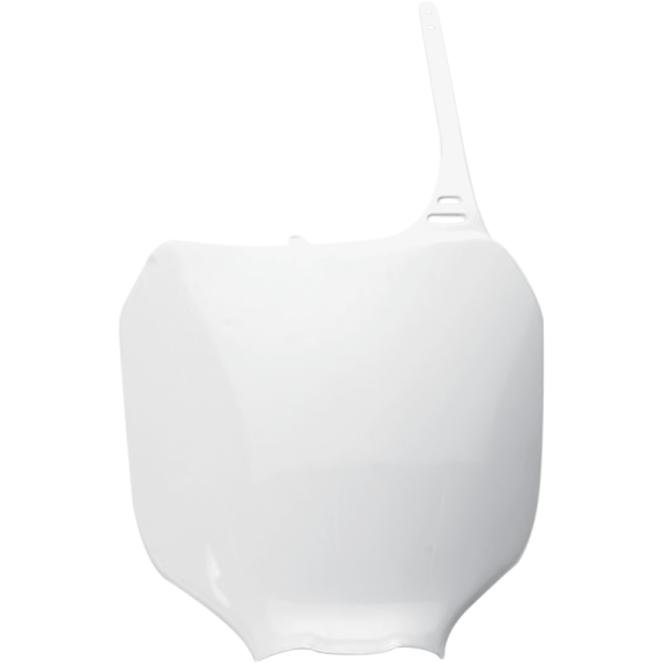 (image for) UFO Front Number Plate - White