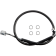 (image for) Black Vinyl-Coated Rear Brake Line Kit 1741-6349