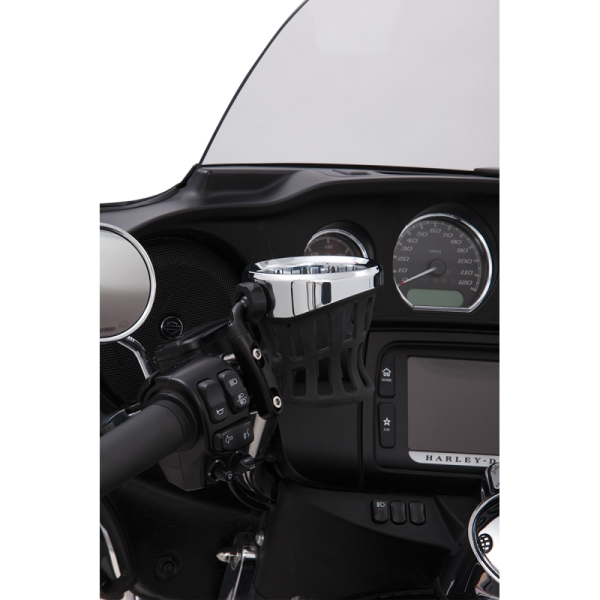 (image for) CIRO LLC Gen 1 Drink Holder Perch Mount Black/Chrome