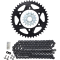 (image for) Vortex SSA Aluminum Chain Kit (Black) for Yamaha MT-10/FZ10 16-23