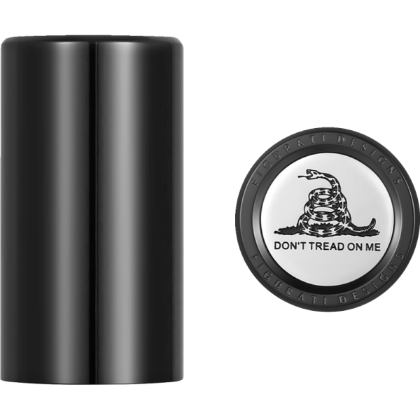 (image for) FIGURATI DESIGNS Docking Cover Black w/ Don't Tread On Me