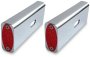 (image for) Stealth Strut Marker Lights, Dyna Chrome/Red