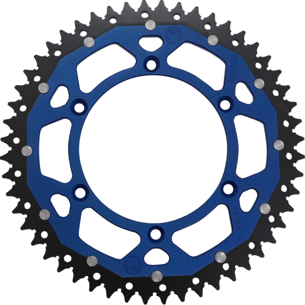 (image for) Moose Racing Moose Offroad Dual Sprocket - 52T Blue