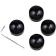 (image for) Drag Specialties Die-Cast Headbolt Cover - Black