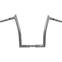 (image for) 14" EZ Install Pointed Top Handlebar, Chrome (FLTRX Fitment)
