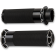 (image for) Arlen Ness Fusion Grips - Beveled, Black Anodized