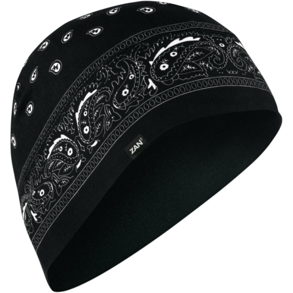 (image for) Zan Headgear SportFlex Beanie - Paisley black