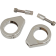 (image for) Turn Signal Fork Clamps, Chrome, 39 mm (smooth)