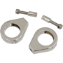 (image for) Turn Signal Fork Clamp Smooth 39mm Chrome