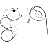 (image for) Black Pearl Handlebar Installation Kit (10" Apes)