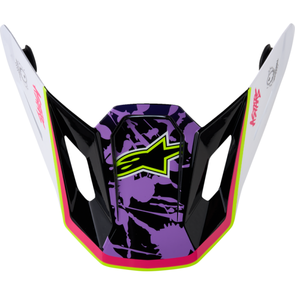(image for) Alpinestars S-M7 Blaster Visor - Purple/Pink/White