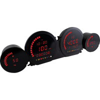 (image for) HD-03 Gauge Kit Red LED