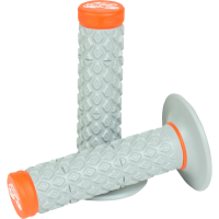 (image for) Renthal Comfort Pattern Dual Compound Grips - Orange