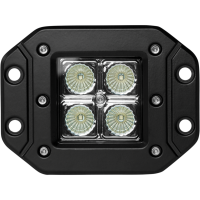 (image for) Flush mount black OPS; 90° (4-pack)