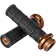 (image for) ODI Hart-Luck V-Twin Lock-On Grips - Black/Bronze