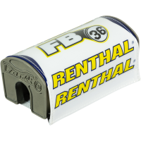 (image for) Renthal Fatbar 36 Pad - White/blue/yellow