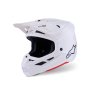 (image for) Alpinestars S-M7 Solids Helmet - White Glossy - Size XL