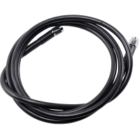 (image for) Black Vinyl-Coated Stainless Steel Brake Line 66"