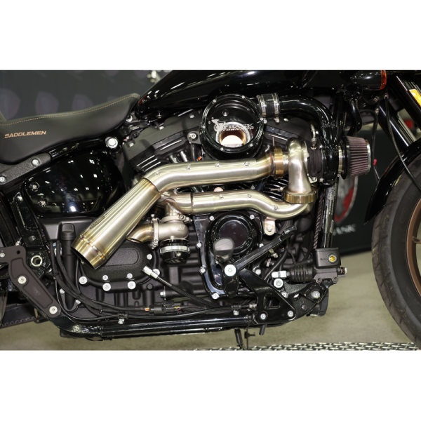 (image for) Trask Tornado Turbo Kit - Polished / Brushed Stainless Exhaust