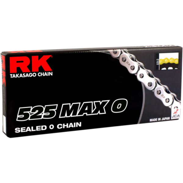(image for) RK MAX-O 525 Chain, 130 Links, Gold