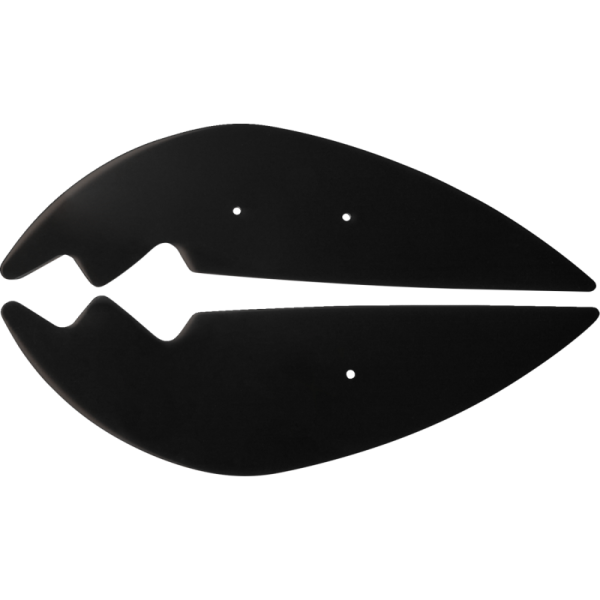 (image for) SHOW CHROME Aeroflo Lower Wind Deflectors - Black