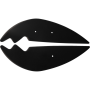 (image for) Aeroflo Lower Wind Deflectors - Black