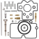 (image for) Carburetor Repair Kit for Honda CRF250R 06