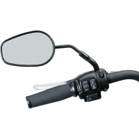 (image for) Mirror Stem Extenders Gloss Black