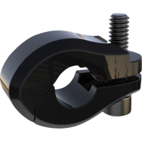 (image for) Mount for 1/2" tubing, black