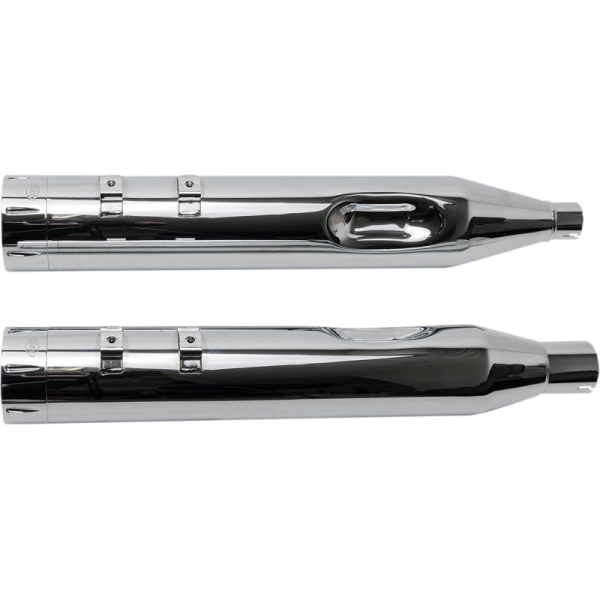 (image for) S&S CYCLE MK45 Chrome w/ Chrome Tracer End Caps