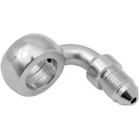 (image for) Chrome Fitting 12 mm banjo x AN-3 male 90°