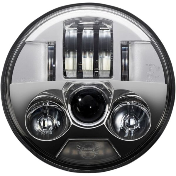 (image for) Custom Dynamics ProBEAM® 5.75" LED Headlamp Chrome