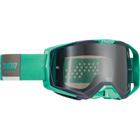 (image for) THOR Activate Goggle, Teal/Charcoal (Mirror Smoke Lens)